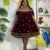 Cameroon Traditional Burgundy Dress | Authentic African Women’s Fashion