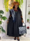 Cameroon Traditional Black Dress | Authentic African Women’s Fashion